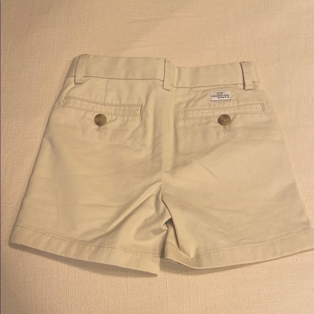 3T kids Vineyard Vines Cream Shorts